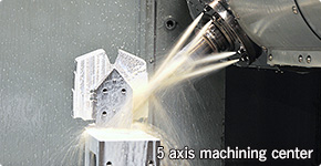 5 axis machining center